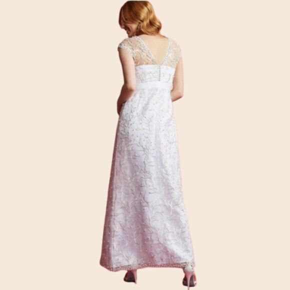 ModCloth Romantic Revelries Maxi Dress in White Size Small - Picture 2 of 15